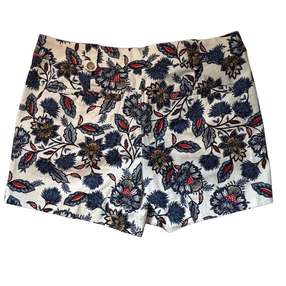 LOFT women’s high rise floral print shorts Size 6 - Picture 3 of 3
